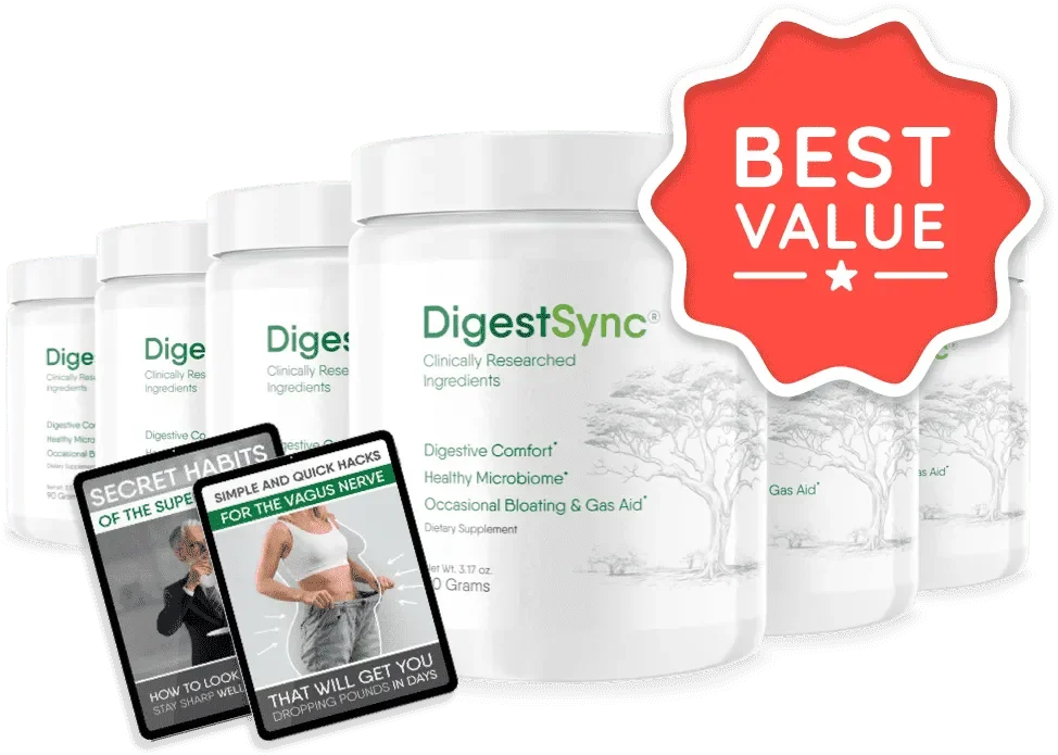 DigestSync 6 bottles special offer